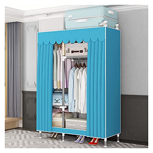 Tragbarer Schrank Kombination Armoire Tragbarer Schrank Schrank Schrank Aufbewahrungskleidung Organizer Schrank Schrank Organizer Schrank Schrank Tragbarer Schrank Organizer Robust und langlebig Stanz von zlw-shop