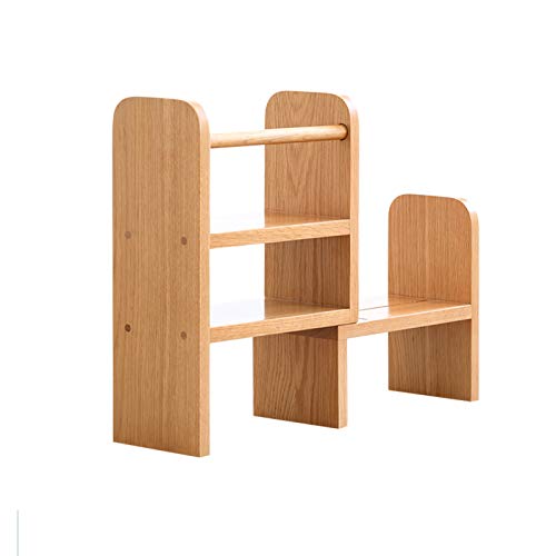 Vintage Bücherregal Desktop verstellbar Bookshelf Office Desktop Rack Display Rack Display Rack Multifunktionale Regale können für Schlafzimmer Büro Wohnzimmer Bücherregal verwendet werden von zlw-shop