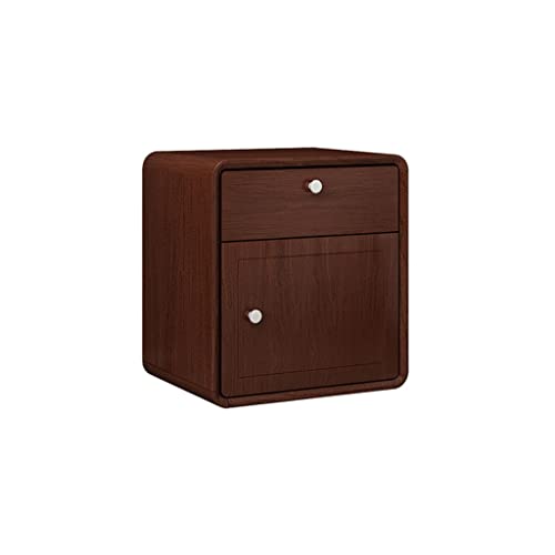 zlw-shop Nachttisch Nachttisch aus Massivholz Moderner minimalistischer Schrank Schlafzimmer kleiner Nachttisch Seite Nachttisch Seite Kabine Schrank Schublade Nachttisch Schlafzimmer von zlw-shop
