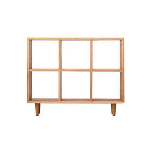 zlw-shop Vintage Bücherregal Bücherregal Moderne Minimalistische Minimalistische Studie Lagerung Studie Bücherregal Wohnzimmer Lagerung Schrank Bücherregal (Color : A) von zlw-shop