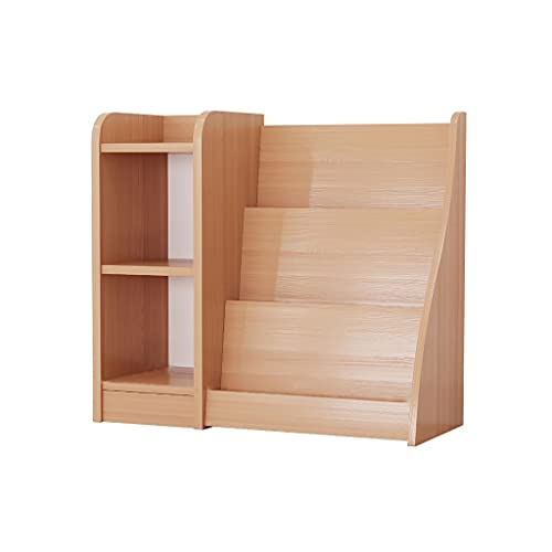 zlw-shop Vintage-Bücherregal Datei-Magazin Bücherregal CD-Bücherregal Regal Holz 23,42 Zoll Bücherregal von zlw-shop