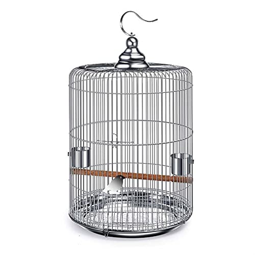 zlw-shop Vogelkäfig Edelstahl Vogelkäfig Große hängende Papagei Zucht Metall Haustierzubehör Voliere Käfig (Size : Model 38) von zlw-shop