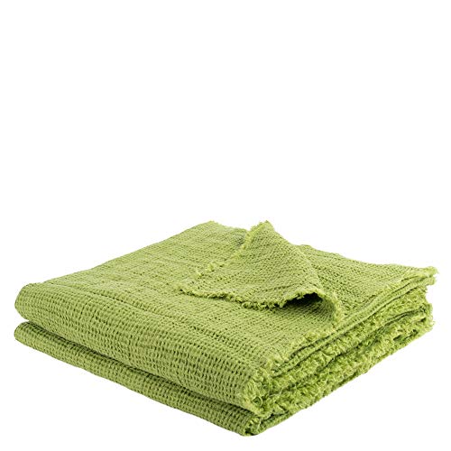 Honeybee-Plaid – weiche Decke aus Leinen – einfarbig gewebtes Plaid mit Fransen aus Naturmaterialien – 130x180 cm – 650 green – von ’zoeppritz since 1828’ Honeybee-Plaid – weiche Decke aus Leinen – einfarbig gewebtes Plaid mit Fransen aus Naturmaterialien – 130x180 cm – 650 green – von ’zoeppritz since 1828’ von 'zoeppritz since 1828'