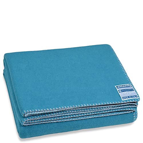 Zoeppritz since 1828 Smoothy Fleece-Decke – Flauschige Kuscheldecke aus Polarfleece - vegan – 140x190cm – 760 Curacao von Zoeppritz Since 1828