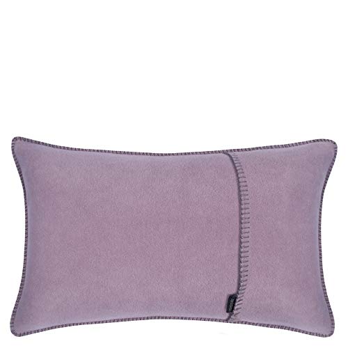 Soft-Fleece-Kissenbezug – Polarfleece mit Häkelstich – weiche, hochwertige Sofa-Kissenhülle – 30x50 cm - 435 misty rose - von ’zoeppritz since 1828’ von 'zoeppritz since 1828'