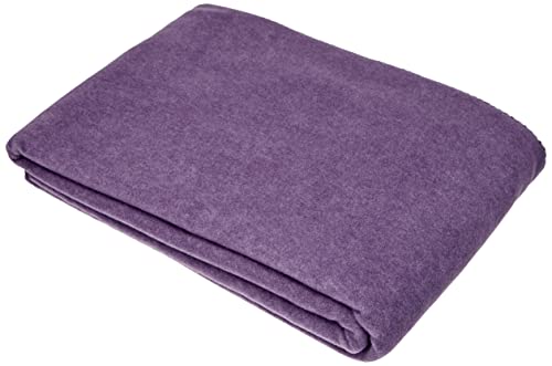 zoeppritz since 1828' Soft-Fleece-Decke – Polarfleece-Decke mit Häkelstich – flauschige Kuscheldecke – 110x150 cm – 490 aubergine – von ’'zoeppritz since 1828' 103291-490-110x150, 110x150cm von 'zoeppritz since 1828'