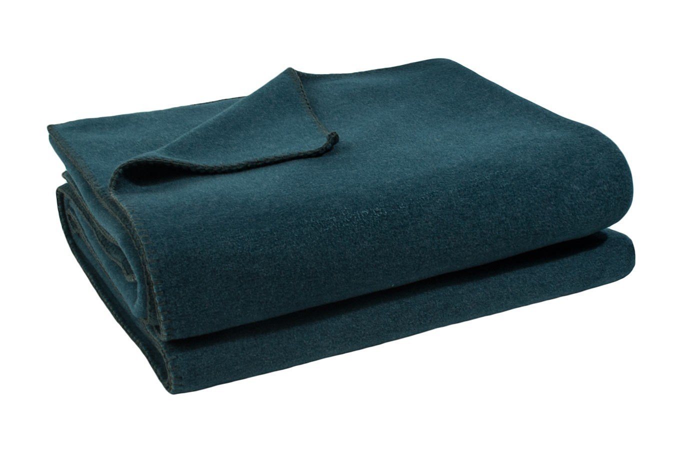 Wohndecke Soft-Fleece Decke 160 x 200 cm ozean blau, zoeppritz von zoeppritz