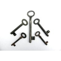 Antike Skelettschlüssel Vintage Metal Keys Collection, Schmuckhandwerk Antike Skelettschlüssel Vintage Metal Keys Collection, Schmuckhandwerk von zografa