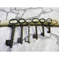 Skelettschlüssel Rustikales Steampunk-Dekor, Alte Schlüssel Zum Sammeln | 6 Stück Skelettschlüssel Rustikales Steampunk-Dekor, Alte Schlüssel Zum Sammeln | 6 Stück von zografa