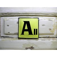 Vintage Emailleschild Fabrik Industrial Decor 20 cm Vintage Emailleschild Fabrik Industrial Decor 20 cm von zografa