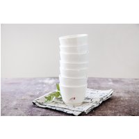 Handbemalte Teetasse, Set Aus Zwei Keramiktassen, Espressotasse 2Er-Set, Weißer Keramikbecher, Vogel-Abziehbild, Natur Inspirierte Einzigartige Handbemalte Teetasse, Set Aus Zwei Keramiktassen, Espressotasse 2Er-Set, Weißer Keramikbecher, Vogel-Abziehbild, Natur Inspirierte Einzigartige von zoharshaham