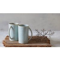 Set Mit Zwei Großen Keramiktassen, Einzigartigen Keramik-Tee -/Kaffeetassen-Set Set Mit Zwei Großen Keramiktassen, Einzigartigen Keramik-Tee -/Kaffeetassen-Set von zoharshaham