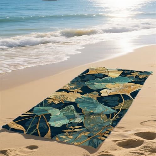 Microfaser Badetuch Farbe Strandtuch Ginkgo Strandtuch Kinder Strandhandtuch 76x152cm Badetuch Strand Leicht Saugfähig Strandtücher Schnelltrocknendes Handtuch Reisehandtuch Sandfrei für Strand bz-486 Microfaser Badetuch Farbe Strandtuch Ginkgo Strandtuch Kinder Strandhandtuch 76x152cm Badetuch Strand Leicht Saugfähig Strandtücher Schnelltrocknendes Handtuch Reisehandtuch Sandfrei für Strand bz-486 von zohjlinwq