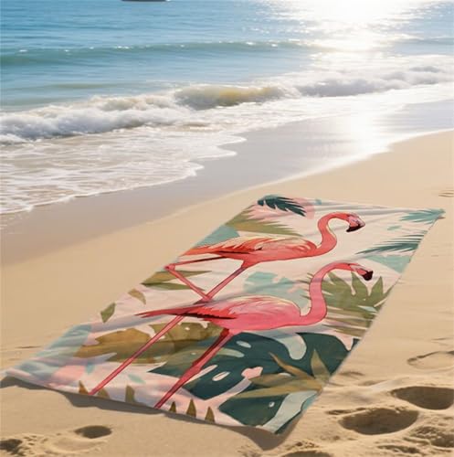 Strandtuch Braun Microfaser Badetuch Groß 76x152cm Strandhandtuch Flamingo Beach Towel Sandfrei Schnelltrocknend Reisehandtuch Leicht Saugfähig Handtücher für Urlaub Reisen Strand Damen & Herren bz501 Strandtuch Braun Microfaser Badetuch Groß 76x152cm Strandhandtuch Flamingo Beach Towel Sandfrei Schnelltrocknend Reisehandtuch Leicht Saugfähig Handtücher für Urlaub Reisen Strand Damen & Herren bz501 von zohjlinwq