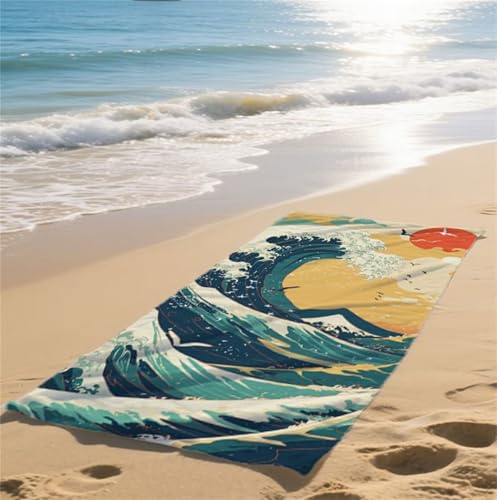 Strandtuch Farbe Microfaser Badetuch Groß 100x180cm Strandhandtuch Chinesischer Stil Beach Towel Sandfrei Schnelltrocknend Reisehandtuch Leicht Saugfähig Handtücher Reisen Strand Damen & Herren bz-493 Strandtuch Farbe Microfaser Badetuch Groß 100x180cm Strandhandtuch Chinesischer Stil Beach Towel Sandfrei Schnelltrocknend Reisehandtuch Leicht Saugfähig Handtücher Reisen Strand Damen & Herren bz-493 von zohjlinwq