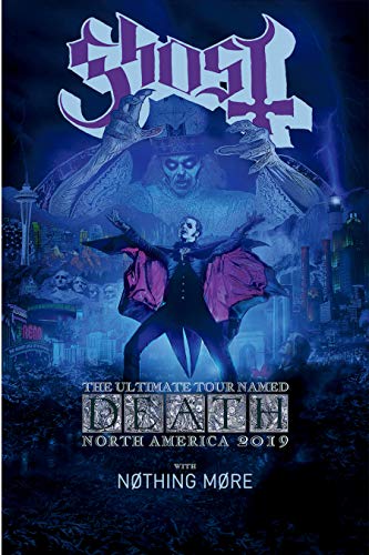 zolto poster Poster Ghost The Ultimate Tour Named Death 2019, 30,5 x 45,7 cm von zolto poster