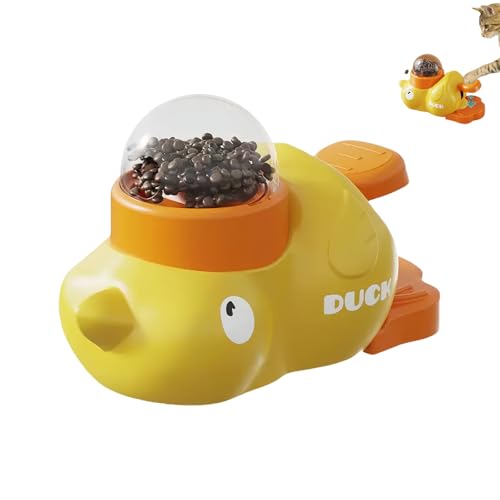 Dog Slow Feeder Puzzle Toy Interactive Duck Shaped, Treat Dispenser for Dogs and Cats, Puzzle Feeder Dog Bowl for Training, Mental Stimulation & Healthy Eating (1PCS) von zoocco