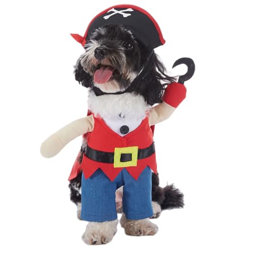 Halloween Dog Costumes, Funny Red Cape Outfit, Dog Halloween Costumes, Cute & Cozy for Parties & Social Media (PF96,X-Large) von zoocco