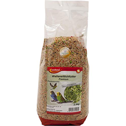 zookauf Wellensittichfutter Premium 2,5 kg von VWPEYY