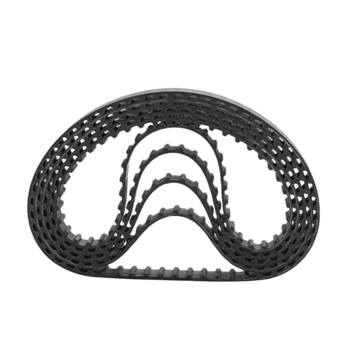 Zahnriemen, Zahnriemen 108XL-116XL Gummischeibe Geschlossener LoopToothed Transmisson Belt(112XL teeth 56,2PCS-10MM) von zqagBaod