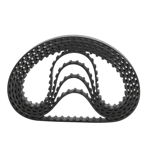 Zahnriemen, Zahnriemen 198XL-206XL Gummischeibe Geschlossener LoopToothed Transmisson Belt(202XL teeth 101,10PCS-10MM) von zqagBaod