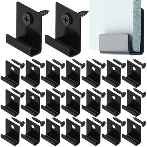 zrfgbxim 35 STK WPC Clips Edelstahl, WPC Terrassendielen Befestigungsclips, Versteckte Befestigung Board Clips, Starter Endklammer Anlasser Clips mit 35 Terrassenschrauben für WPC BPC Dielen DIY zrfgbxim 35 STK WPC Clips Edelstahl, WPC Terrassendielen Befestigungsclips, Versteckte Befestigung Board Clips, Starter Endklammer Anlasser Clips mit 35 Terrassenschrauben für WPC BPC Dielen DIY von zrfgbxim
