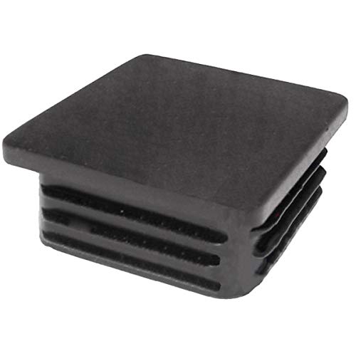 ZAB-S 10 Stück Endkappe (Code:Z-25) Abdeckkappe Abschlusskappe Rohrkappe Vierkantkappe Schutzkappe (Z-25) von zscale