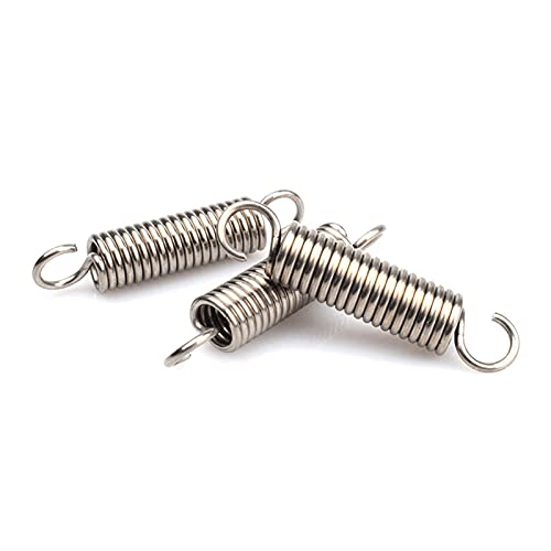 1 PC-Draht-Durchmesser 2mm Edelstahl S-Typ Haken Zugfeder, Außendurchmesser 14mm, Länge 140mm Zylindroid Helical-Spule Zugfeder, 2x14x140mm von zssmGood