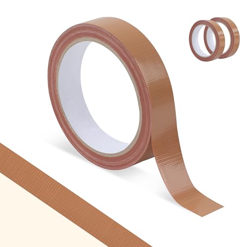 ztowoto 2 Rolle Panzertape PVC, Premium Panzerband, Heavy Duty Gewebeklebeband Wasserfest, Gaffa Tape FüR Den Innen- / AußEnbereich (W: 2cm L: 100cm) von ztowoto