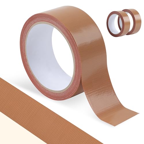ztowoto 2 Rolle Panzertape PVC, Premium Panzerband, Heavy Duty Gewebeklebeband Wasserfest, Gaffa Tape FüR Den Innen- / AußEnbereich (W: 4cm L: 100cm) von ztowoto