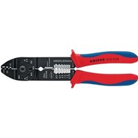 Crimpzange 0,5-2,5mm2 Stahl brün. f.Steckverbinder KNIPEX m.Ku.-Hüllen von Knipex