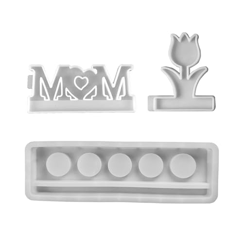 Candlestick Formen Mother Day Kerzenhalter Silikonformen 5 Loch Harze Gussformen Für Tisch Wohndekorationen Candlestick Formen Mother Day Kerzenhalter Silikonformen 5 Loch Harze Gussformen Für Tisch Wohndekorationen von zuousxbs