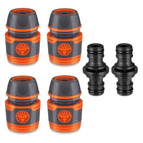 Effektive Schlauch Sortimentanschlüsse Essential Schlauch Reparatursatz 4 Sichere Steckverbinder Und 2 Verlängerungsanpassungen Leckdosen Adapter Set von zuousxbs