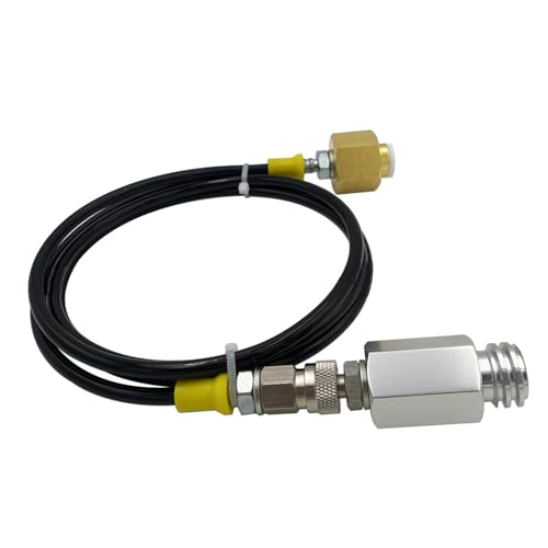 Konvertiert Adapter CO2 Flaschen Nachfüllschlauch CO2 Fülladapter Flaschen Nachfülladapter Mit Entlastungsventilen Für CO2 Getränke von zuousxbs