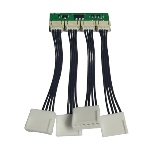zuousxbs 12V 4-in-1 4Pin Lüfter Emulator Emulatorplatine Für IBelink Verbessert Die Computerkühlungseffizienz von zuousxbs