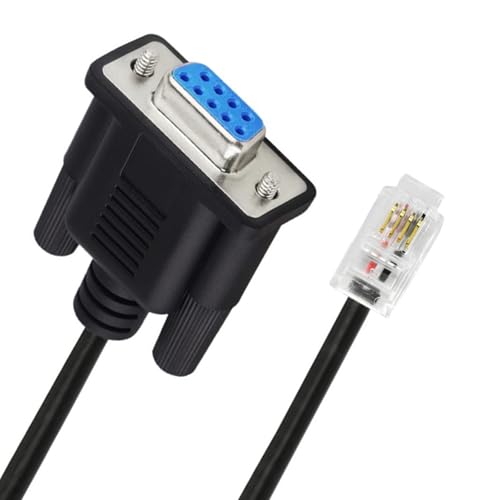 zuousxbs 180 Cm RS232 DB9Pin Zu RJ9 4P4C Konsolenkabel Für Die Networking Geräteverbindung Schnelle Transmision von zuousxbs
