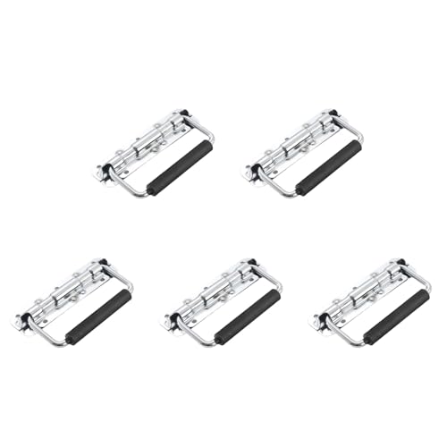 5pcs Metallklappgriffe Mit Federmechanismus Resistente Einfache Installationen Für Möbel Und Werkzeugstafelrosts von zuousxbs