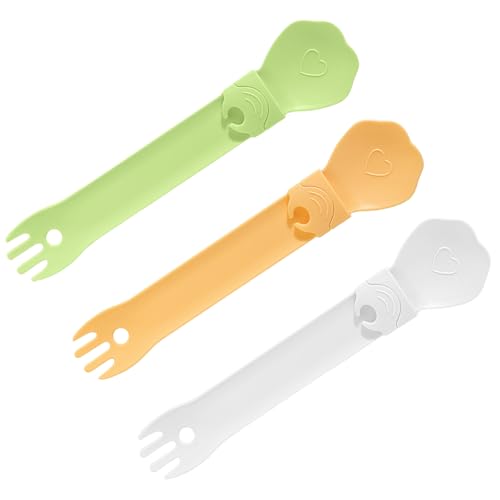 zuousxbs Futterpresse, Leckerli-Stäbchenpresse, Futterkontrolllöffel für Nassfutter, Futterspender für Haustiere, Leckerli-Spender, 3-teilig von zuousxbs