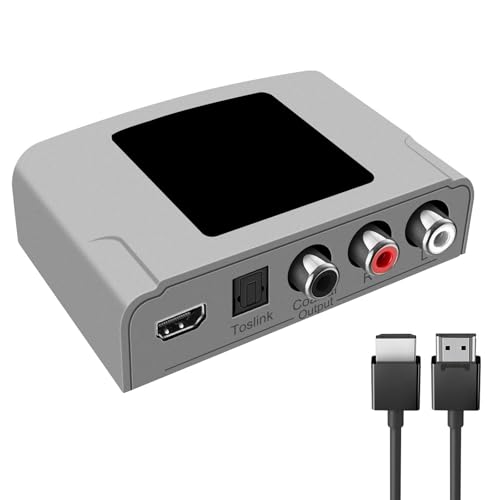 zuousxbs HDTV Soundkonverter 4K30Hz Unterstützt Digitale Formate Mit Optischen Und Analoga Ausgängen Für Gaming Konsolen zuousxbs HDTV Soundkonverter 4K30Hz Unterstützt Digitale Formate Mit Optischen Und Analoga Ausgängen Für Gaming Konsolen von zuousxbs