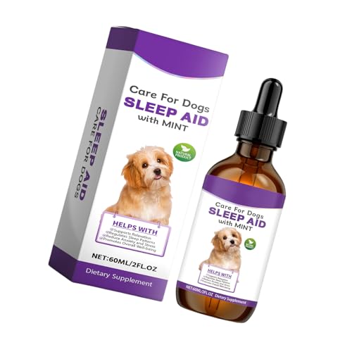 zuousxbs Haustier Beruhigte Tropfen Beruhigende Schlafe Hunde Pflege Ängste Stress Für Verbesserte Nachtruhe Travel Schlafhilfen Für Hunde von zuousxbs
