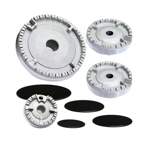 zuousxbs Kochgeschirr Set Brenner Kronen Und Flammenkappen Cooker Set Ofen Flammenabdeckung Metall Textur Küchenherd Zubehör zuousxbs Kochgeschirr Set Brenner Kronen Und Flammenkappen Cooker Set Ofen Flammenabdeckung Metall Textur Küchenherd Zubehör von zuousxbs