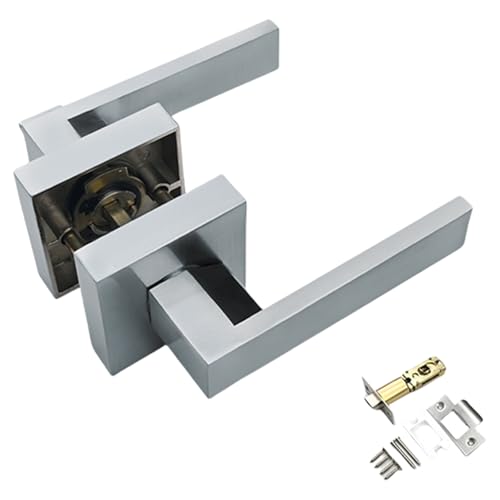 zuousxbs Quadratische Privatsphäre Türhebel Schlüssloser Schloss Schrank Innenraum Hochleistungsknöpfe Passagen Passagen Tür zuousxbs Quadratische Privatsphäre Türhebel Schlüssloser Schloss Schrank Innenraum Hochleistungsknöpfe Passagen Passagen Tür von zuousxbs