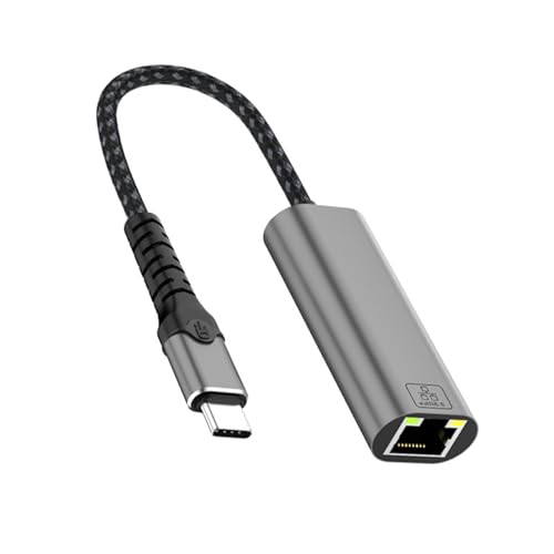 zuousxbs USB3.0 Ethernet Adapter USB Typ C Ethernet Adapter RJ45 Networking Kabel Kabeladapter Für Laptops von zuousxbs