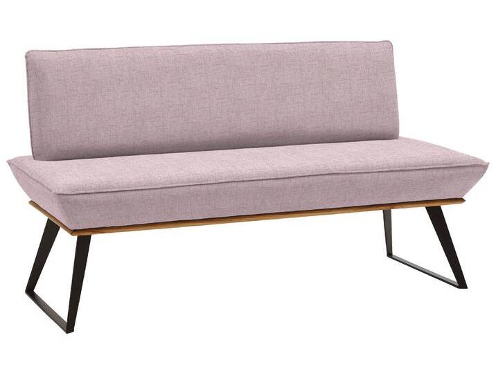 Voleo Bank 140 cm MALIBU, Webstoff von zurbrüggen