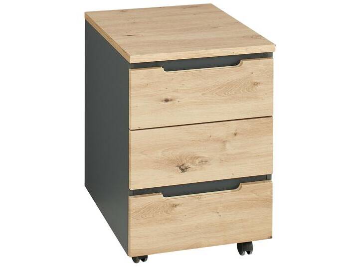Voleo Rollcontainer DETROIT, Holznachbildung von zurbrüggen