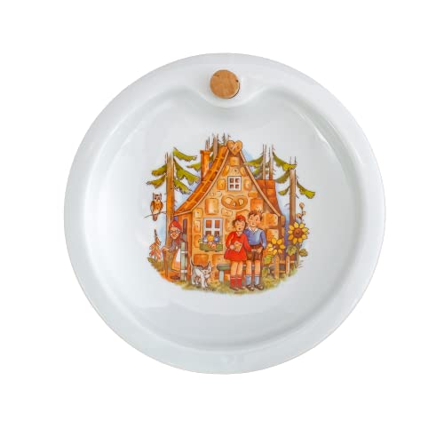 zweckart Baby Teller Warmhalteteller Porzellan DDR Märchen Hänsel und Gretel von zweckart