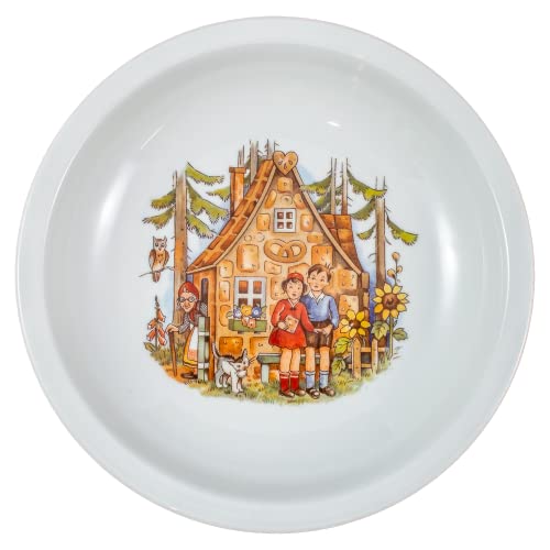 zweckart Kinderteller tief Suppenteller 20 cm Porzellan DDR Märchen Hänsel und Gretel von zweckart