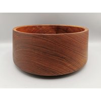 Große 60Er Jahre Teakholz Teak Schale Obstkorb Danish Design Modern Mid Century Utensilo 50Er Snackschale Tischdeko Schüssel von zweitwert