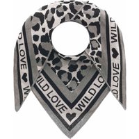 Zwillingsherz Dreieckstuch "Dreieckstuch Baumwolle" mit Leo Muster und Schrift Zwillingsherz Dreieckstuch "Dreieckstuch Baumwolle" mit Leo Muster und Schrift von zwillingsherz