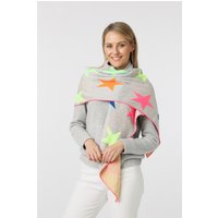 Zwillingsherz Dreieckstuch ""Neon" mit großen Sternen" mit großen Sternen Zwillingsherz Dreieckstuch ""Neon" mit großen Sternen" mit großen Sternen von zwillingsherz